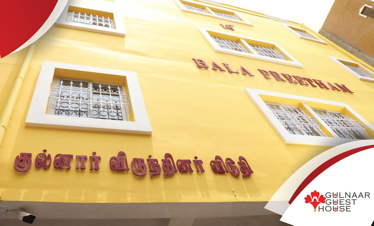 Gulnaar Guest House Chennai Eksteriør billede